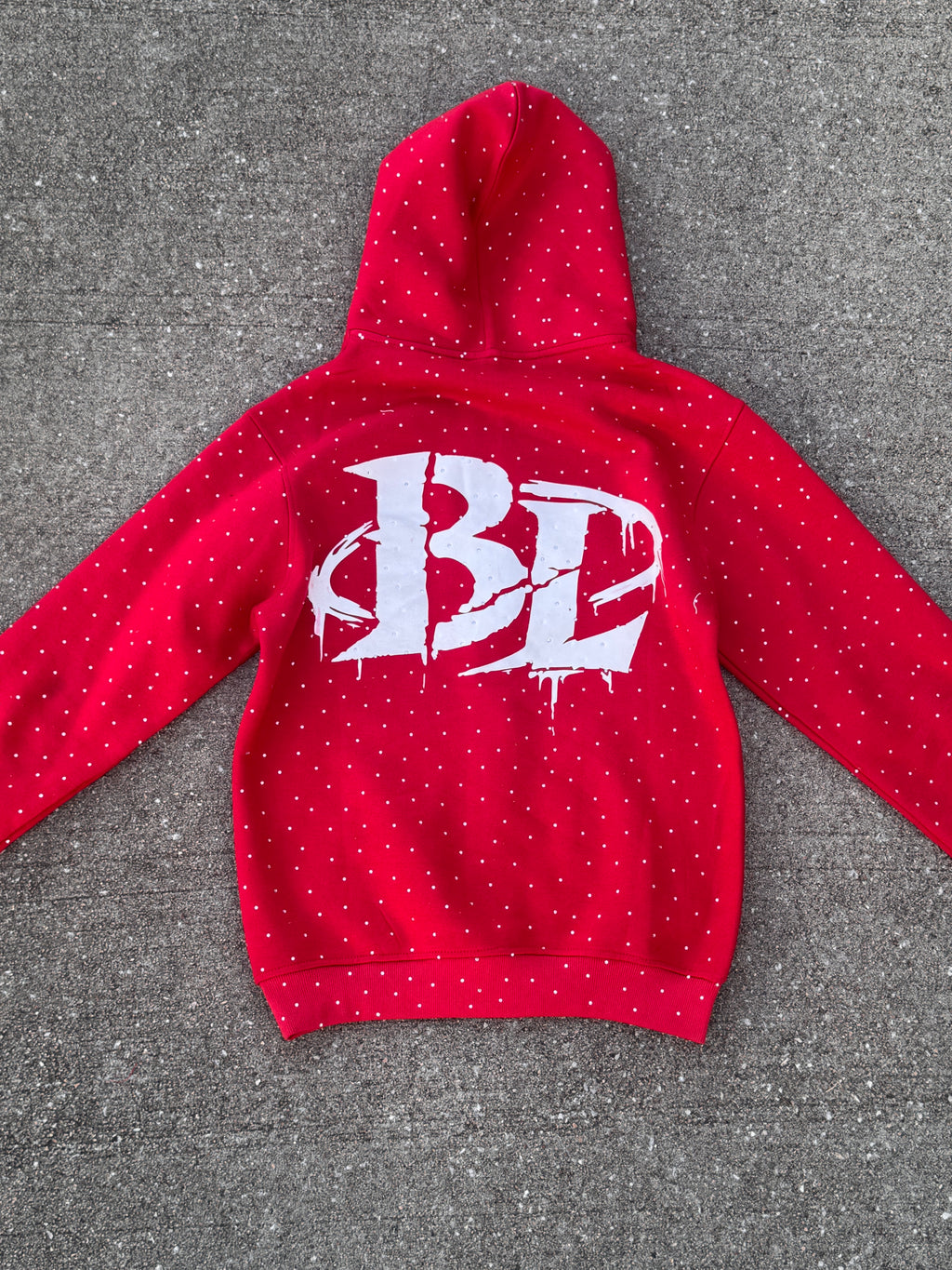 Broken Loyalty Rhinestone Hoodie
