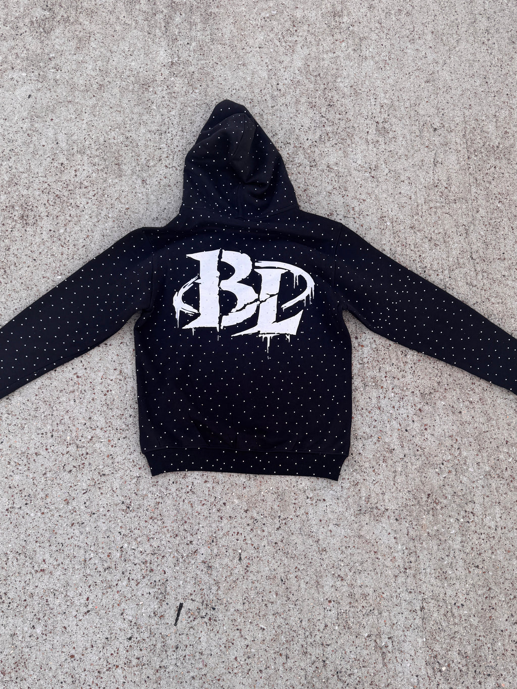 Broken Loyalty Rhinestone Hoodies